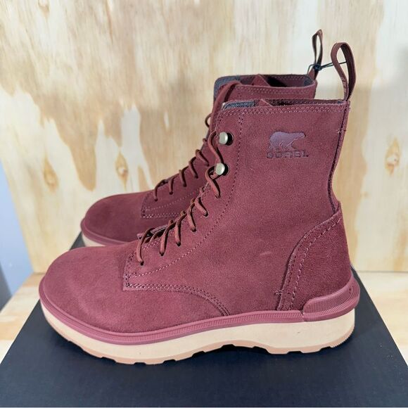 Sorel Hi-Line Platform Combat Boots Women’s Size 7.5 - Picture 1 of 8
